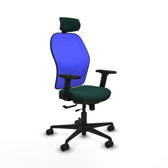 Piqueras y Crespo Silla De Oficina Piqueras Y Crespo Jorquera Azul Espuma Inyectada