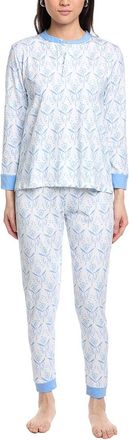Sail to Sable Sail To Sable 2Pc Pajama Top & Pant Set