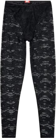 Diesel Hayley Utlt Leggings - Dames - Broeken - Zwart - Maat: 2XS Nylon