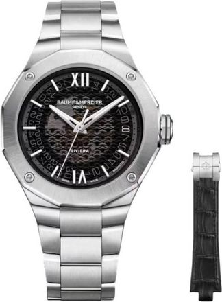 Baume & Mercier Riviera Automatic Grey Dial Mens Watch M0A10748