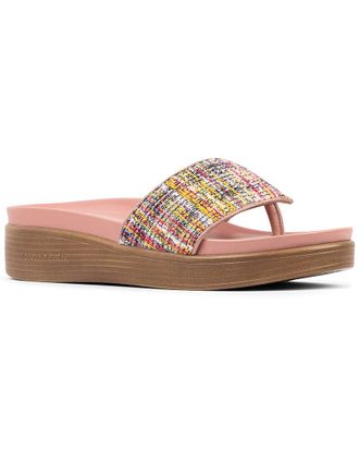Donald J Pliner Fifisp Leather Footbed Sandal