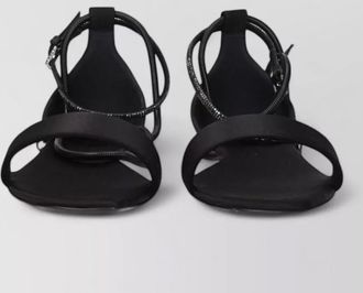 Max Mara satin sandals