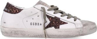 Golden Goose White Leather Sneakers