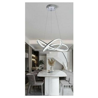 Trade Shop Trade Shop Traesio - Trade Shop - Led Steel Equipo Modern 60 W Luz 4000k 6500k 3000k A50