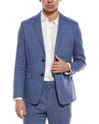 Theory Chambers Linen Suit Jacket