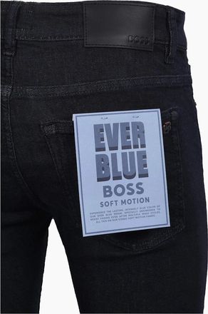 HUGO BOSS Mens Boss Orange DELAWARE BO JEANS DARK BLUE - Navy - Size: 34/32