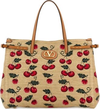 Valentino Garavani Borsa tote Antibes - Toni neutri
