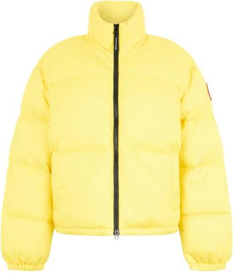 Canada Goose Fallon Puffer Jacket - Dames - Winterjassen - Geel - M - Jassen