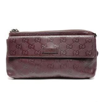 Gucci Brown Leather Fanny Pack (Pre-Owned)