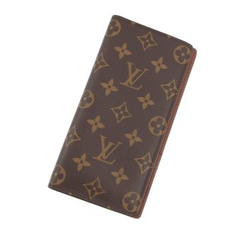 Louis Vuitton Monogram Brown Monogram Long Wallet (Bi-Fold) (Pre-Owned)