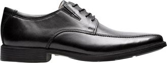 Clarks Tilden Walk Veterschoen - Heren - Nette schoenen - Zwart - 40 EU - Leer - Schoenen
