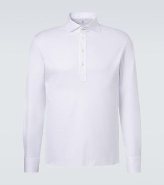 Brunello Cucinelli Cotton jersey polo shirt