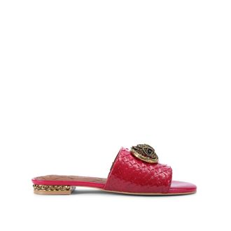 Kurt Geiger Womens Chelsea Flat Sandal Sandals - Fuschia - Size UK 3
