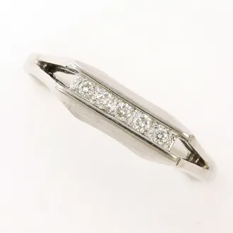 C&A White Gold White Gold (14K) Band Ring (Pre-Owned)