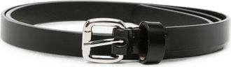 P.A.R.O.S.H. P. A.R. O.S. H. Belt Black Silver Buckle