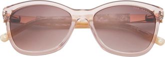 Ted Baker Full Rim Cat Eye Sunglasses in Blush at Nordstrom Rack