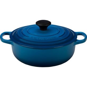 LE CREUSET Signature 3.5-Quart Sauteuse Oven in Marseille (House Special) at Nordstrom