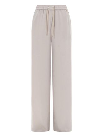 Herno Neutrals Polyester Relaxed Jogger Pants