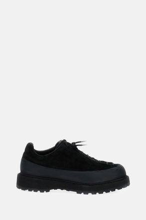 Stone Island Black Lace Up Sneakers