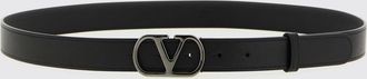 Valentino Garavani Cintura in pelle di vitello VLogo Valentino Garavani