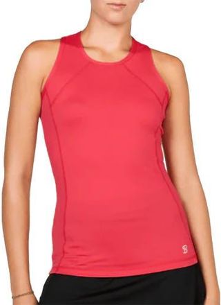 Sofibella UV Colors Womens Tennis Tank Top in Berry Red at Nordstrom, Size X-Small