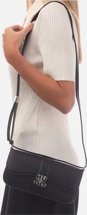 HUGO BOSS Womens Melaine Shoulder Bag - Black - Size: ONE size