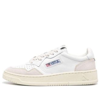 Autry (WMNS) Autry Medalist Low White Suede AULW-LS33