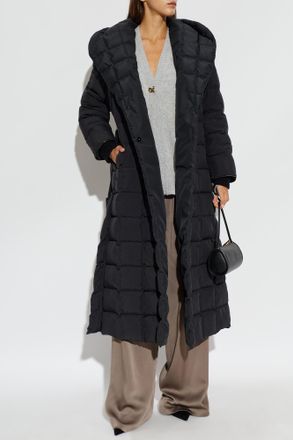 Fabiana Filippi Insulated Coat With Belt, Womens, Black