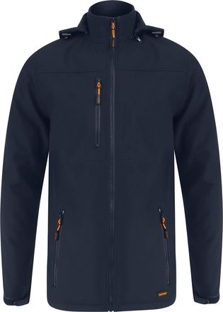 Generic Men 3 Layer Soft Shell Jacket, Adult Classic Water Repellent, Breathable Brushed Inner Fleece & Wind Resistant Full Front Zip With Multiple Zipped Poc