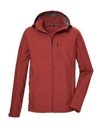 Killtec Softshelljacke KILLTEC KOS 103 MN SFTSHLL JCKT, Herren, Gr. 3XL, rot, Oberseite: 100% Polyester;R&uuml;ckseite: 100% Polyester;Futter: 100% Polyester, Jack
