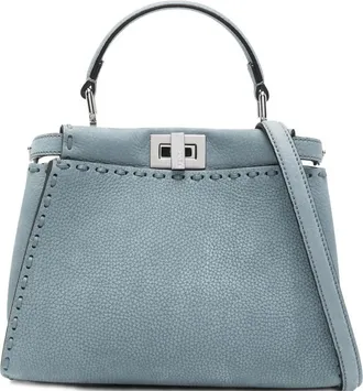 Fendi Mini Peekaboo Tote Bag