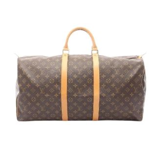 Louis Vuitton Pre-owned Weekend Bags, unisex, Brown, Size: ONE SIZE Pre-owned Keepall Monogram Boston Bag