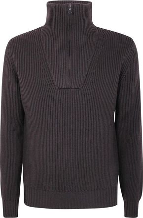 FILIPPO DE LAURENTIIS Coltruien - Heren - Coltruien - Bruin - 2XL - Truien & Vesten