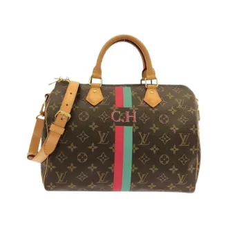 Louis Vuitton Vintage, unisex, Bruin, ONE Size, Pre-owned Monogram Boston Bag