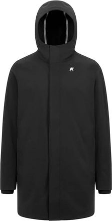 K-Way Uomo, Cappotti, Nero, XL, new