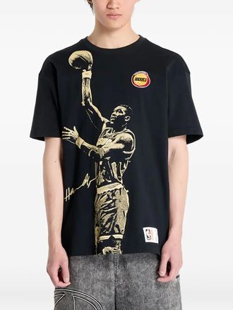 Mitchell & Ness Hakeem Olajuwon T-shirt - Zwart