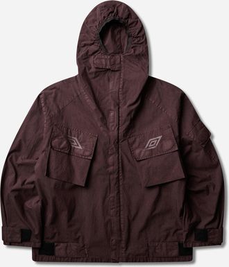 Umbro Midfield Jacket Plum Grey