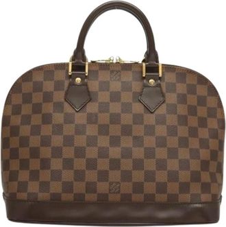 Louis Vuitton Pre-owned Handbags, female, Brown, Size: ONE SIZE Pre-owned Vintage Canvas Handbag