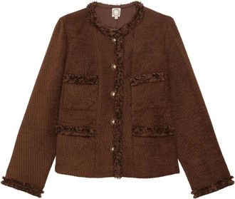 Ines De La Fressange Adelaide Jacket - - Jackets - Donna - Marrone - S
