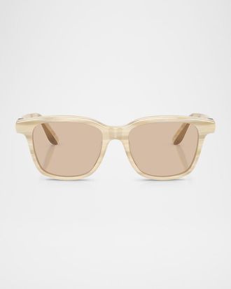 Brunello Cucinelli BC3013 Square Acetate Sunglasses