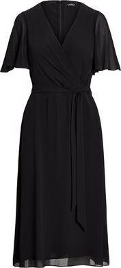Ralph Lauren BELTED GEORGETTE DRESS