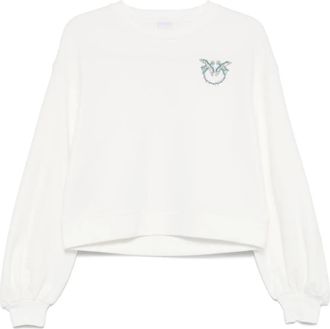 Pinko Felpa leggera in cotone - Bianco