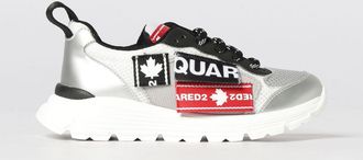 Dsquared2 Sneakers in pelle laminata e mesh