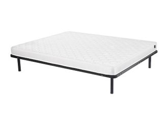 Vente-Unique Conjunto de somier de l&aacute;minas de 120 x 200 cm + colch&oacute;n de espuma de 15 cm de grosor - DANAE II de YSM&Eacute;E