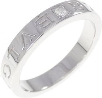 Bulgari White Gold (18K) Band Ring (Pre-Owned)