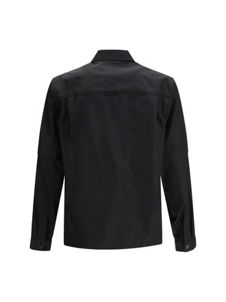 Prada Mens Re-Nylon Shirt Nero Recycled Polyamide