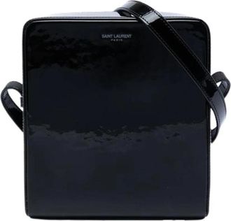 Saint Laurent Pre-owned Camera Bag - Dames - Vintage Schoudertas - Zwart - ONE Size - Vintage