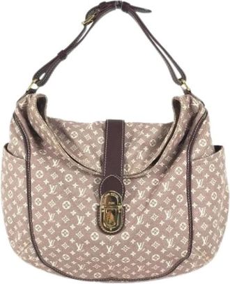 Louis Vuitton Pre-owned Shoulder Bags, female, Pink, Size: ONE SIZE Pre-owned Canvas Shoulder Bag