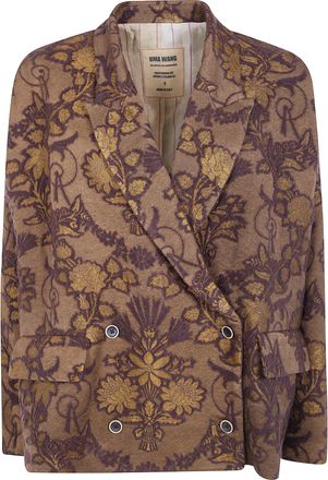 Uma Wang Jacket Wool Blend Crossword