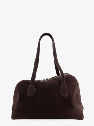 ATP Atelier Womens Handbag Noale Suede Brown Handbags Hand Bags